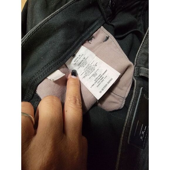 G-Star 3D Zips Knee Skinny Jeans 26 - Picture 9 of 10